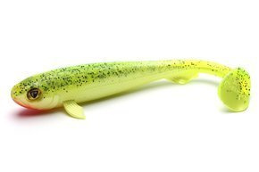 NSC045 - FOX RAGE GUMA SUPER SLICK SHAD 23cm - LEMON TIGER UV
