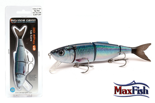 617 - SAVAGE GEAR WOBLER 4PLAY V2 - HERRING