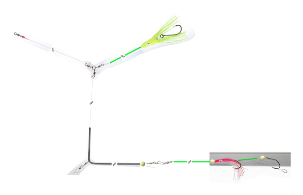 MORSKI PRZYPON DAIWA Z RURKĄ ANTYSPLĄTANIOWĄ