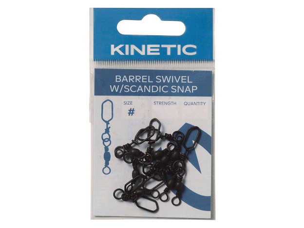 KRĘTLIKI Z AGRAFKĄ KINETIC SCANDIC SNAP 2/0-56kg