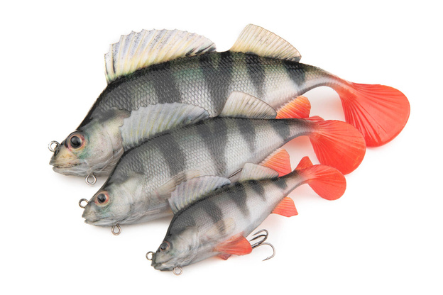 GUMA FOX RAGE ULTRA-REALISTIC PERCH REPLICANT 18cm/100g