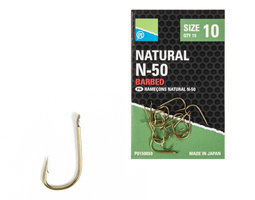 HACZYKI PRESTON NATURAL N-50 15szt