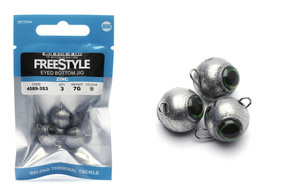 CZEBURASZKI SPRO FREESTYLE EYED BOTTOM - NATURAL 10g/3szt