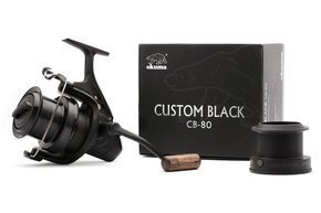 KOŁOWROTEK OKUMA CUSTOM BLACK CB-80