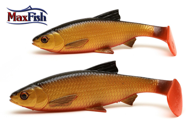 574 - SAVAGE GEAR GUMA 3D RIVER ROACH - BLOOD BELLY