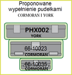 PAS SPINNINGOWY CORMORAN