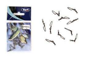 KRĘTLIKI Z AGRAFKĄ YORK LUX COASTLOCK 4/10szt