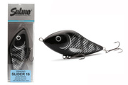 WOBLER SALMO SLIDER SINNKING 16cm - BLACK SHADOW