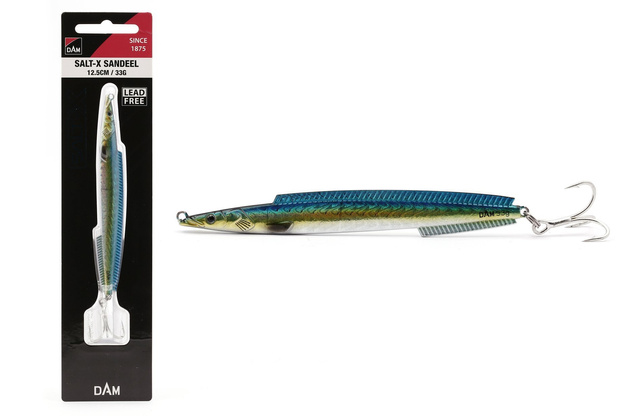 66 - DAM PRZYNĘTA SALT-X SANDEEL BLADE - BLUE UV