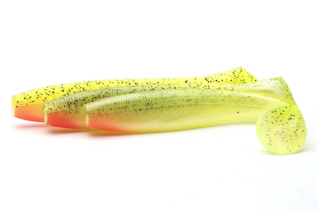 GUMA IRON CLAW JUST SHAD - CHARTREUSE PEPPER