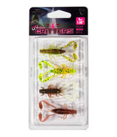 ZESTAW GUM FOX RAGE UV MICRO CRITTER MIXED PACK