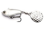 PRZYNĘTA SAVAGE GEAR FAT TAIL SPIN - WHITE SILVER