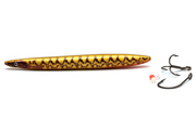 6 - SAVAGE GEAR SALT LT SANDEEL - GOLD POUT UV