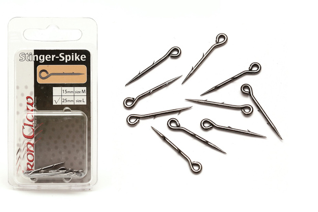 SZPILKI DO PRZYNĘT IRON CLAW STINGER - 25mm/10szt
