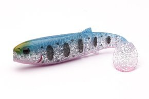 7191 - SAVAGE GEAR GUMA CANNIBAL PADDLETAIL - BLUE PINK SMOLT UV