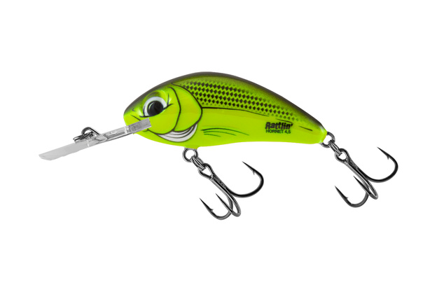WOBLER SALMO RATTLIN HORNET F 5,5cm - CHARTREUSE