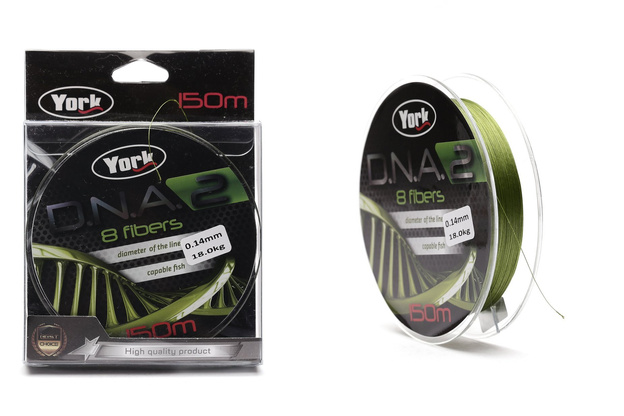 PLECIONKA YORK D.N.A 2 GREEN - 150m