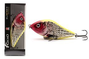 JERK SUXXCES GECKO BIG JERK 100 - YELLOW BACK