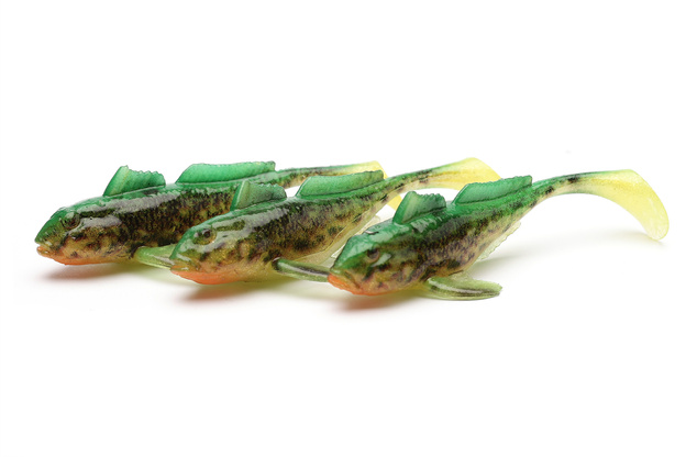 GUMY WESTIN GUNNAR THE GOBY 6,5cm/3szt - SLIMY GREEN
