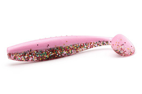 GUMA IRON CLAW JUST SHAD - MULTI GLITTER PINK