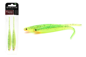 GUMY WESTIN SHADTEEZ PINTAIL 11cm/2szt - LIME CHARTREUSE UV