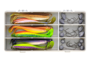 ZESTAW PRZYNĘT W PUDEŁKU WESTIN ZANDER BOX JIGGING 32szt