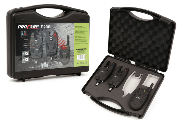 ZESTAW SYGNALIZATORÓW CORMORAN PRO CARP F-2000 2+1