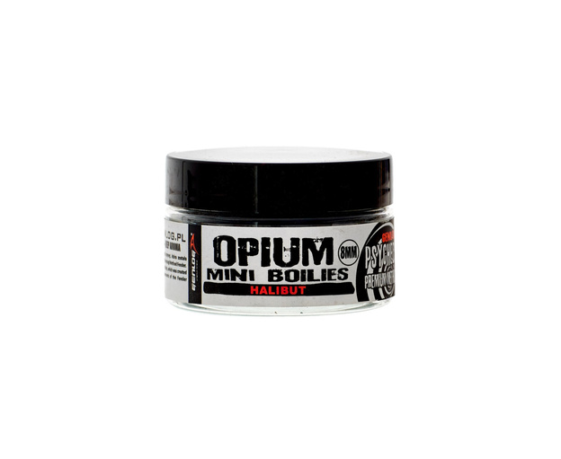OPIUM MINI BOILIES SINKING GENLOG - HALIBUT 60ml