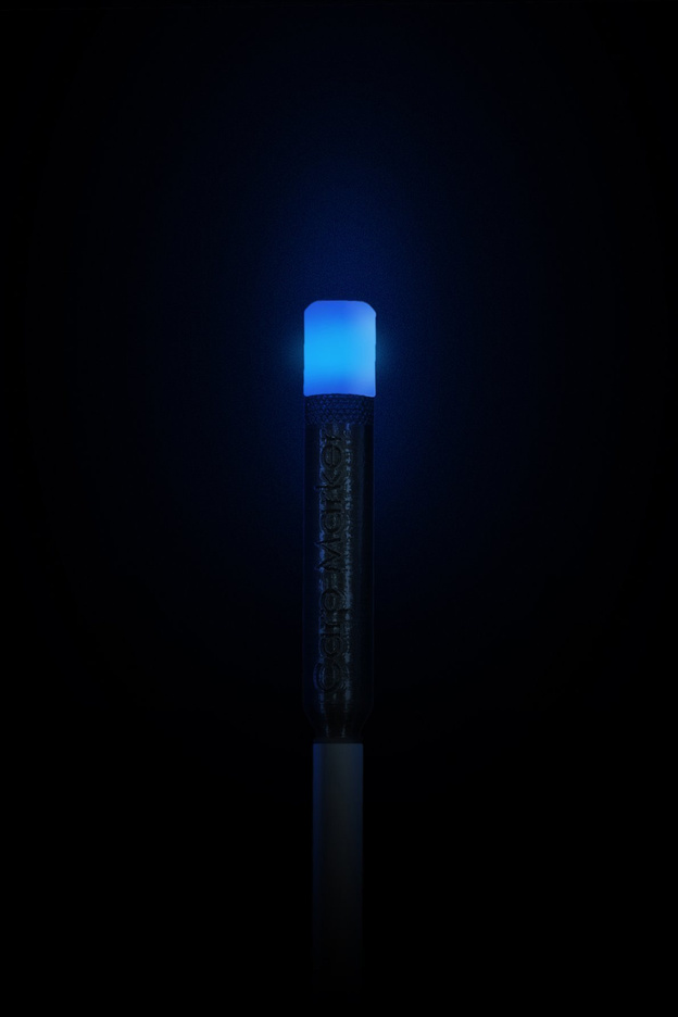 MARKER KARPIOWY TYCZKA Z GŁOWICĄ LED 7m-BLUE - CARP MARKER
