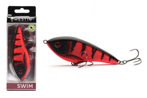 P085-540-016 - WESTIN JERK SWIM GLIDEBAIT SILENT 12cm/62g - FIRE