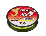 PLECIONKA DAIWA J-BRAID GRAND X8 YELLOW 135m