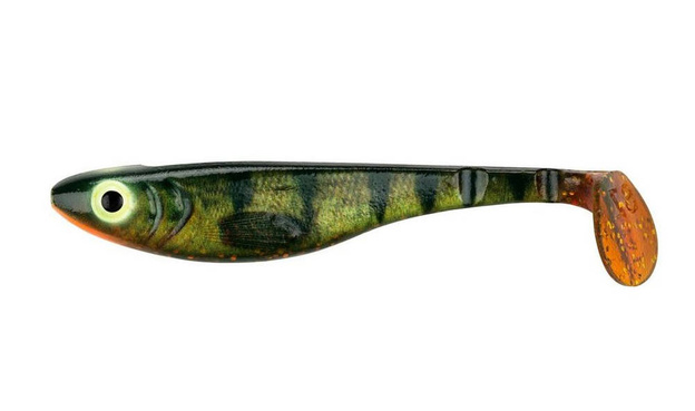 GUMA SVARTZONKER McPREY - MOTOROIL PERCH 12cm-1szt