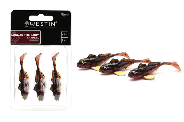 GUMY WESTIN GUNNAR THE GOBY 6,5cm/3szt - APPLESEED