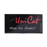 NAKLEJKA WĘDKARSKA UNI CAT 8x4cm