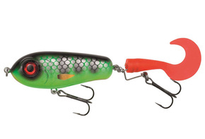 E154-016-141 - KINETIC JERK HUMPY DUMPY 95mm/75g - GREEN GRASS UV
