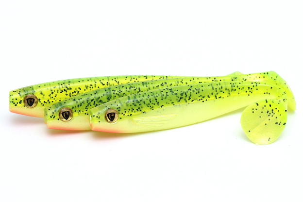 GUMA FOX RAGE PRO SHAD - UV LEMON TIGER