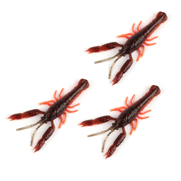 72595 - SAVAGE GEAR GUMA 3D CRAYFISH RATTLING 6,7cm-BROWN ORANGE