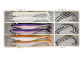 ZESTAW PRZYNĘT W PUDEŁKU WESTIN SEABASS BOX CASTING 22szt