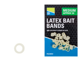 LATEKSOWE OPASKI DO PRZYNĘT PRESTON M-50szt