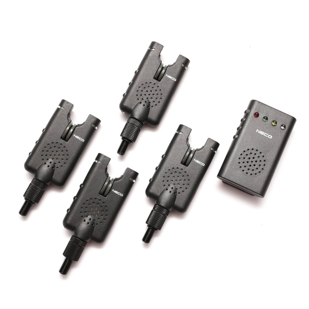 ZESTAW SYGNALIZATORÓW Z CENTRALKĄ NECO E104 4+1