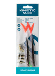 PRZYWIESZKA MORSKA KINETIC SABIKI SOFT TAIL UV