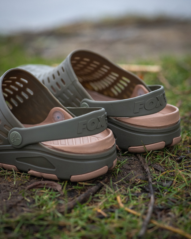 KLAPKI FOX KHAKI CLOGS
