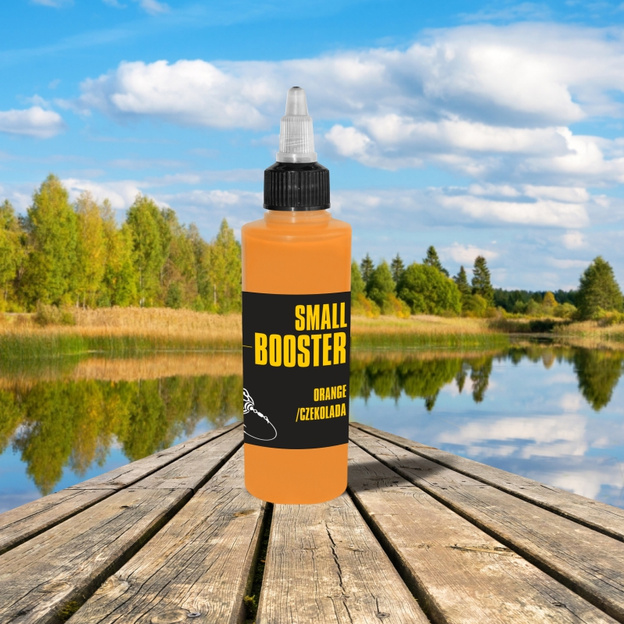 SMALL BOOSTER INVADER METHOD LINE 100ml - ORANGE / CZEKOLADA