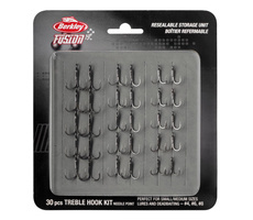 ZESTAW KOTWIC BERKLEY FUSION 19 1, 1/0, 3/0 - 30szt