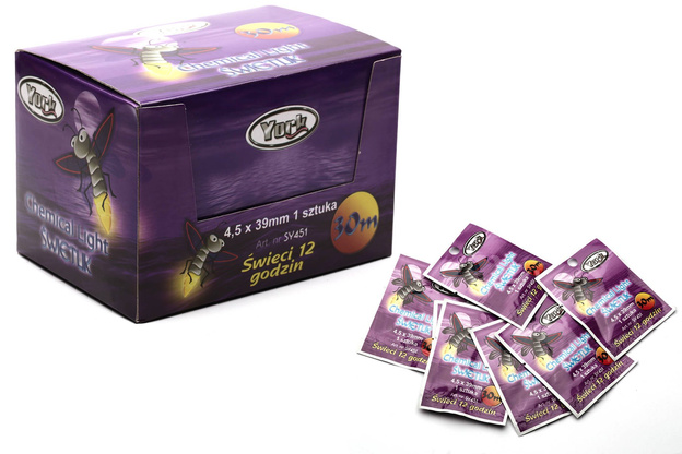 OPAKOWANIE ŚWIETLIKÓW WĘDKARSKICH YORK 4,5x39mm 50szt