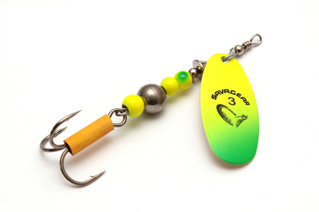 OBROTÓWKA SAVAGE GEAR CAVIAR - FLUO YELLOW/CHARTREUSE