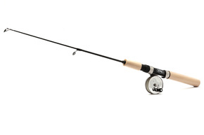 WĘDKA PODLODOWA Z KOŁOWROTKIEM TELE 61cm