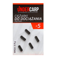 CIĘŻARKI DO DOCIĄŻANIA PRZYPONU UNDERCARP 0,8g/5szt