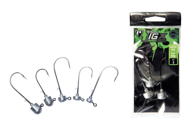 GŁÓWKI JIGGOWE FOX RAGE X STRONG 8/0-3szt