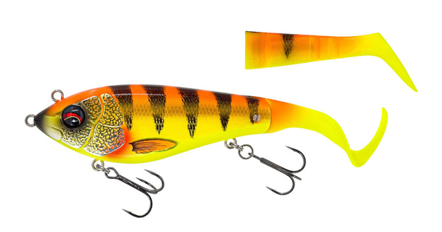JERK SAVAGE GEAR DEVIATOR TAIL SS 16,5cm - GOLDEN AMBULANCE